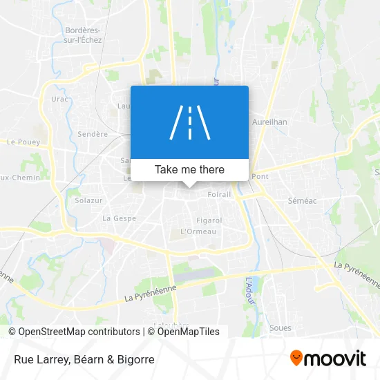 Rue Larrey map