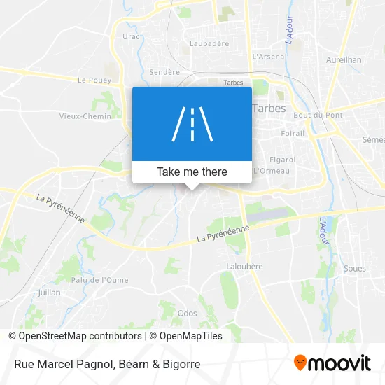 Rue Marcel Pagnol map