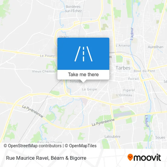 Rue Maurice Ravel map