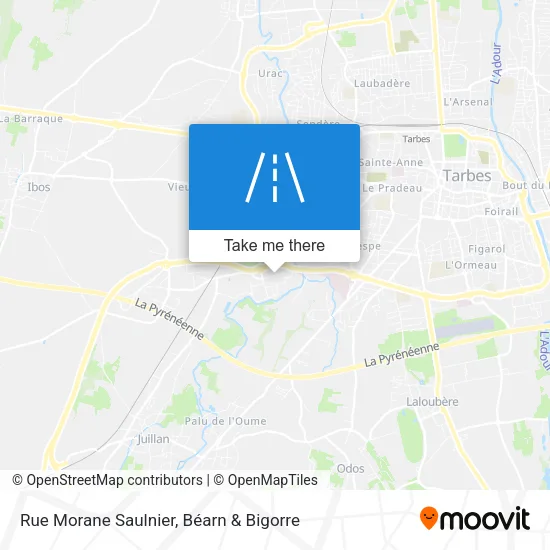 Rue Morane Saulnier map