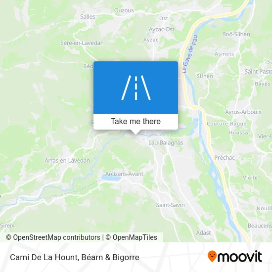 Cami De La Hount map
