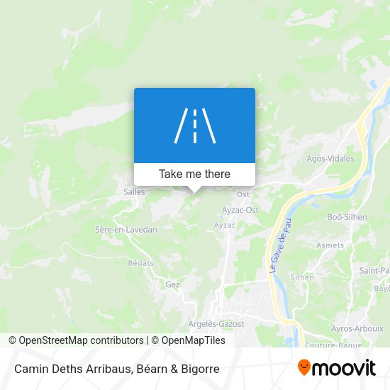 Camin Deths Arribaus map