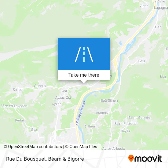 Rue Du Bousquet map