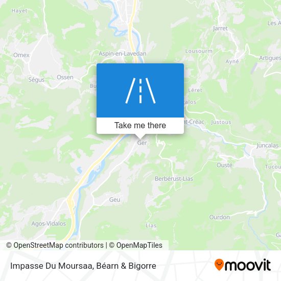 Impasse Du Moursaa map