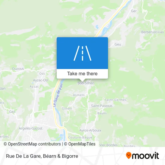 Rue De La Gare map