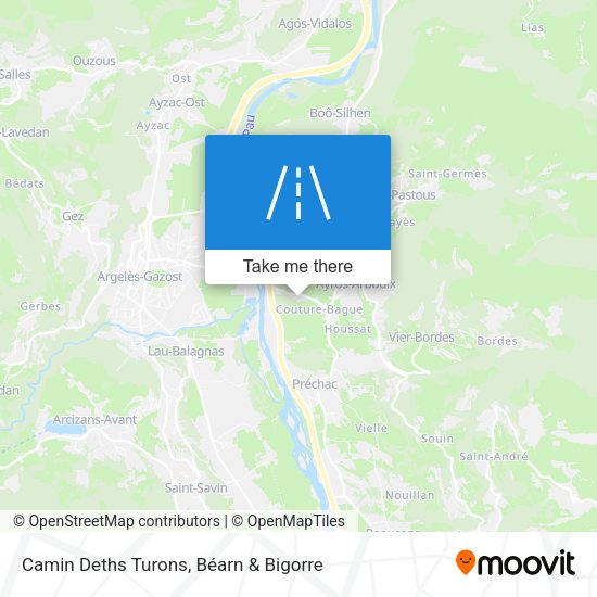 Camin Deths Turons map