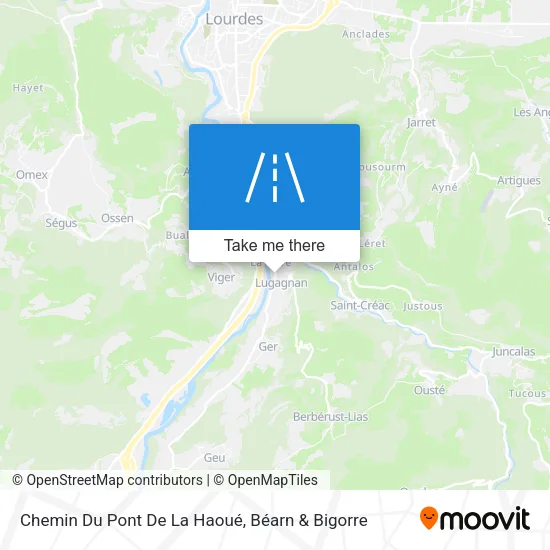 Chemin Du Pont De La Haoué map