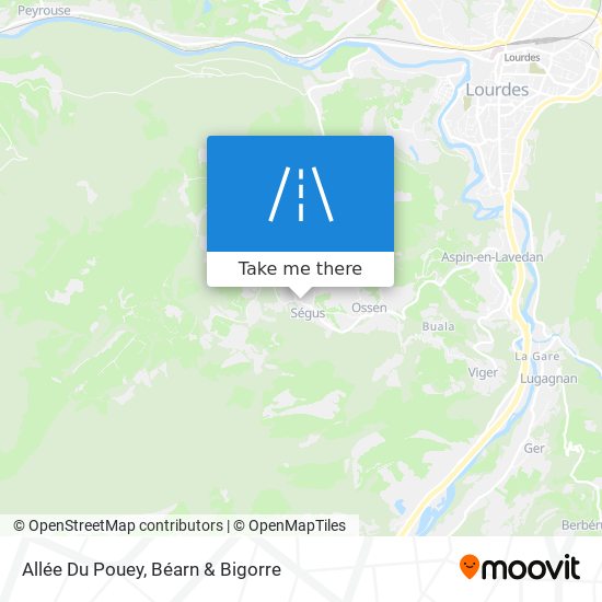Allée Du Pouey map