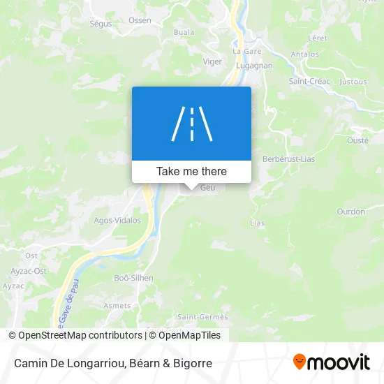 Camin De Longarriou map