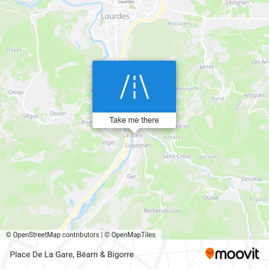 Place De La Gare map