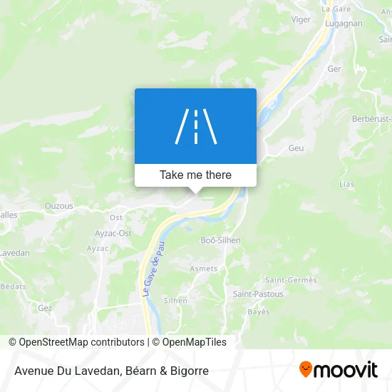 Avenue Du Lavedan map