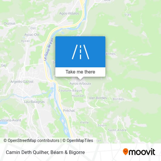 Camin Deth Quilher map