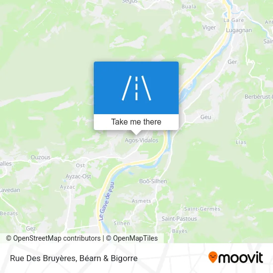 Rue Des Bruyères map