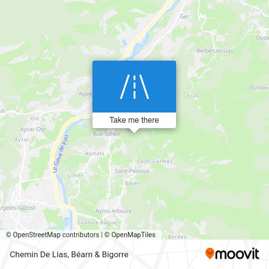 Chemin De Lias map