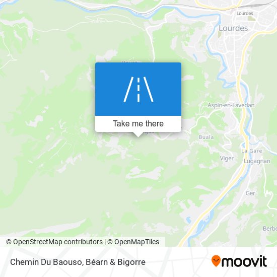 Chemin Du Baouso map