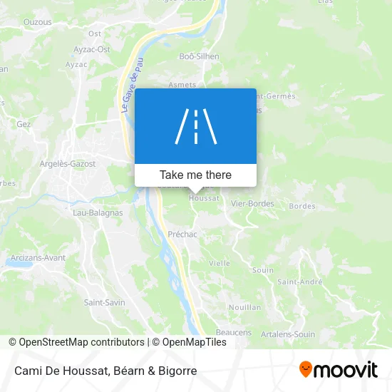 Cami De Houssat map