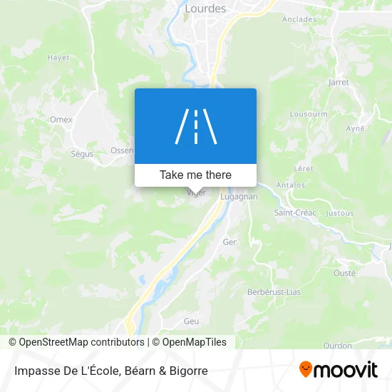Impasse De L'École map
