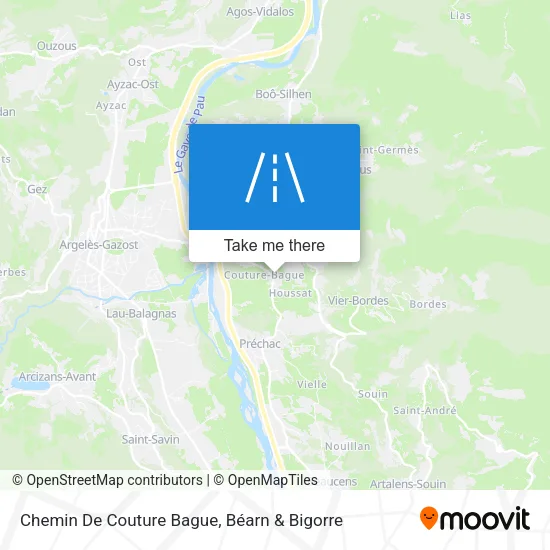 Chemin De Couture Bague map