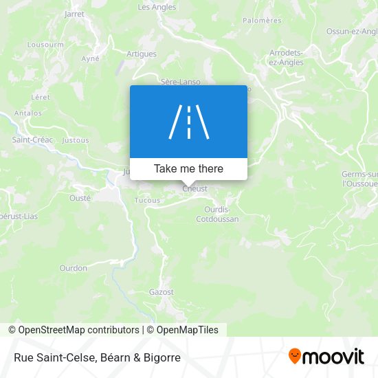 Rue Saint-Celse map