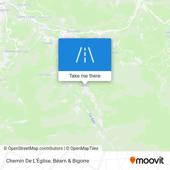 Chemin De L'Église map