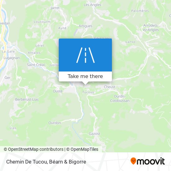 Chemin De Tucou map