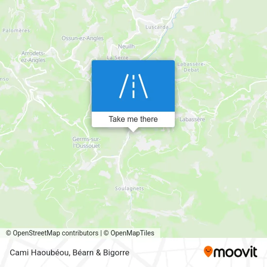 Cami Haoubéou map