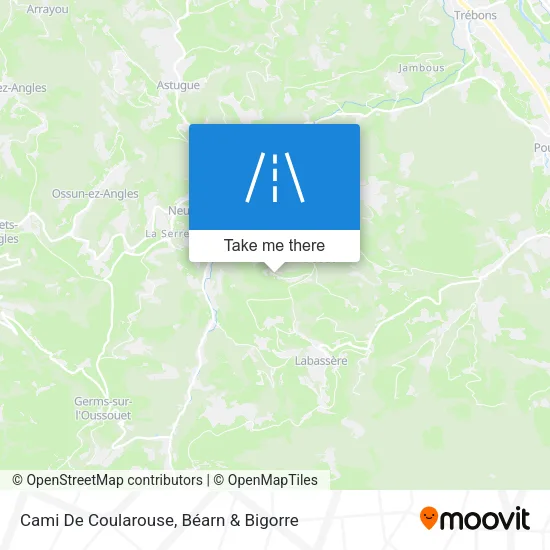 Cami De Coularouse map