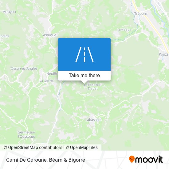 Cami De Garoune map