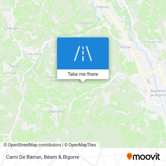Cami De Barran map