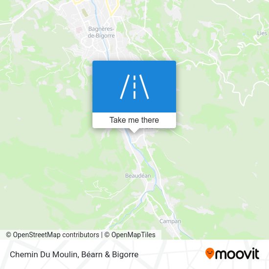 Chemin Du Moulin map