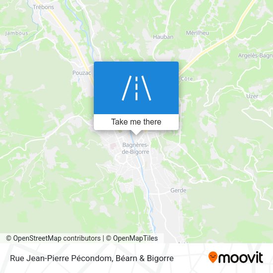 Rue Jean-Pierre Pécondom map