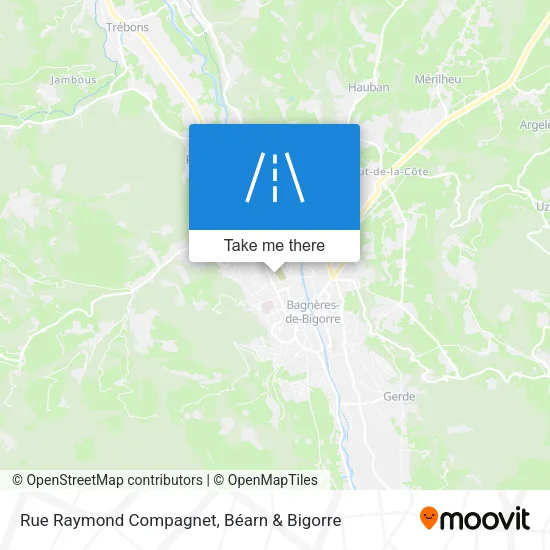 Rue Raymond Compagnet map