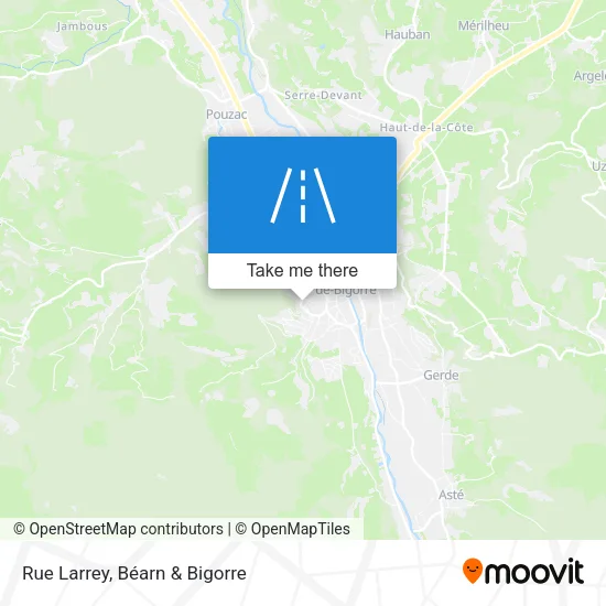 Rue Larrey map