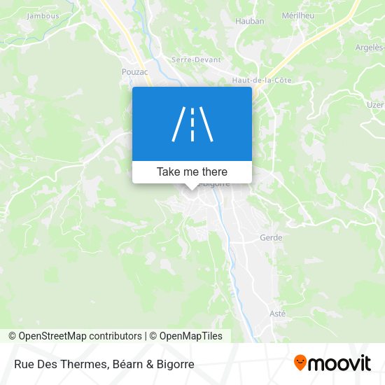 Rue Des Thermes map