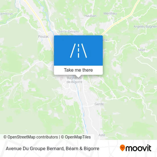 Avenue Du Groupe Bernard map