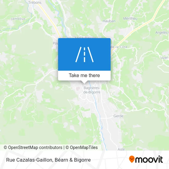 Rue Cazalas-Gaillon map