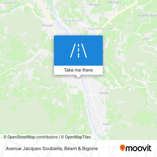 Avenue Jacques Soubielle map
