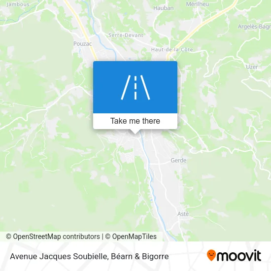Avenue Jacques Soubielle map