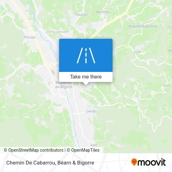 Chemin De Cabarrou map