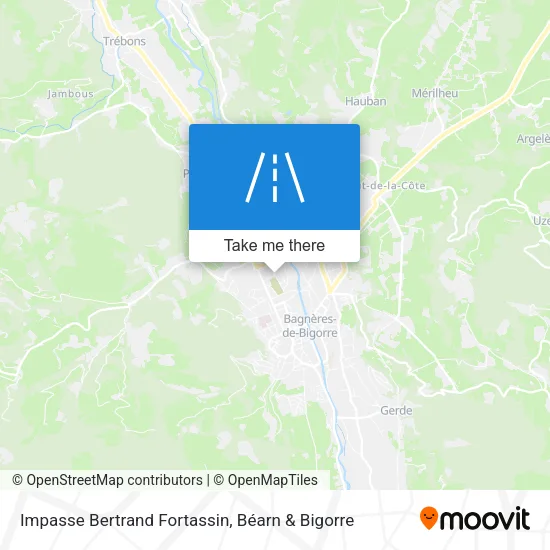 Impasse Bertrand Fortassin map