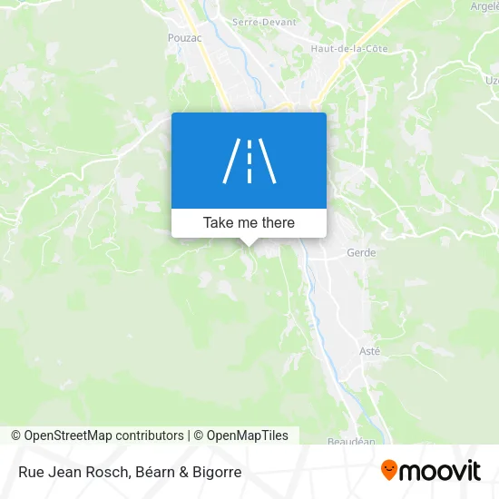 Rue Jean Rosch map