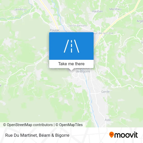 Rue Du Martinet map