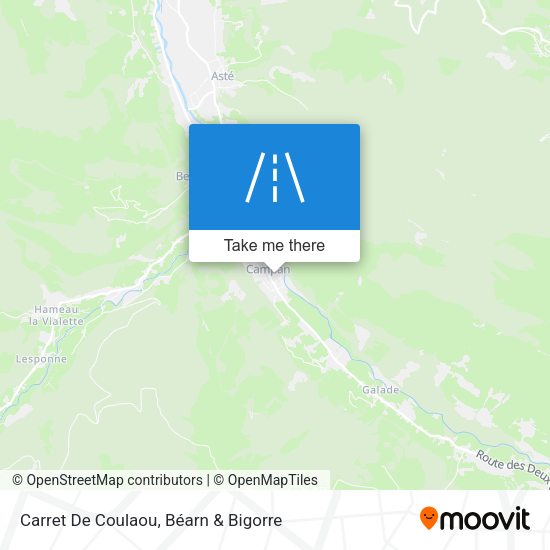 Carret De Coulaou map