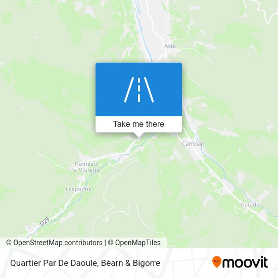 Quartier Par De Daoule map