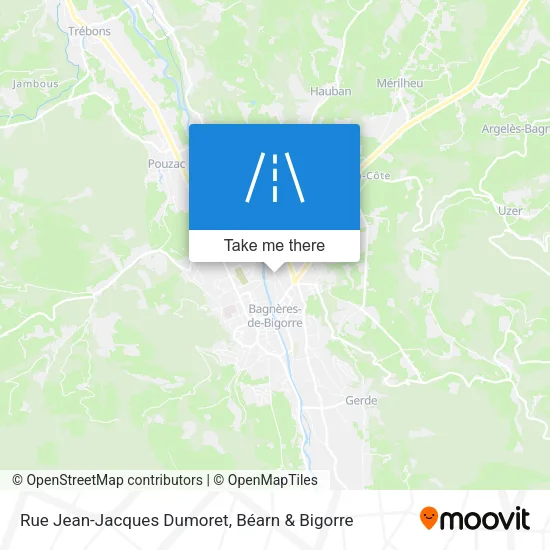 Rue Jean-Jacques Dumoret map