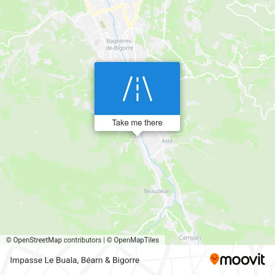 Impasse Le Buala map