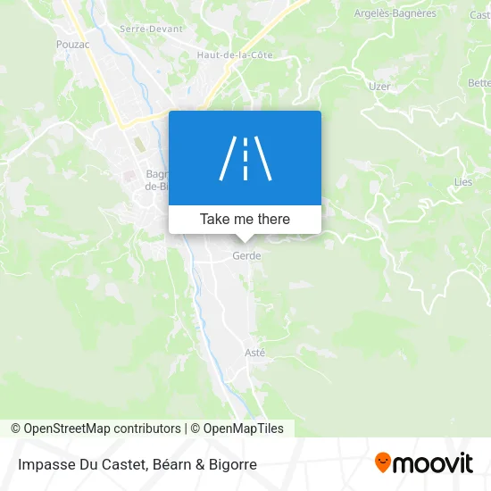 Impasse Du Castet map