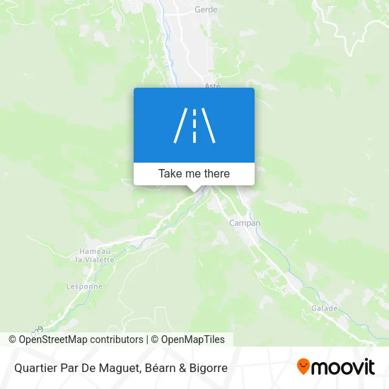 Quartier Par De Maguet map