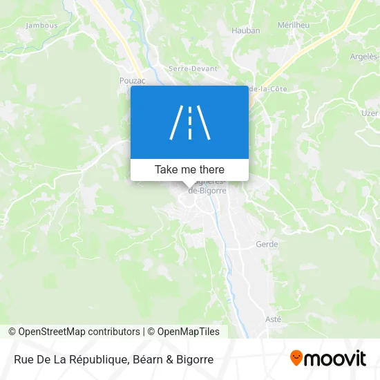 Rue De La République map