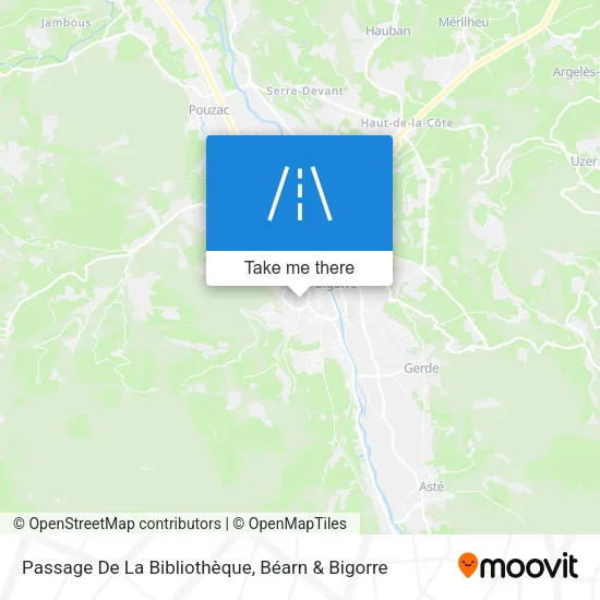 Passage De La Bibliothèque map